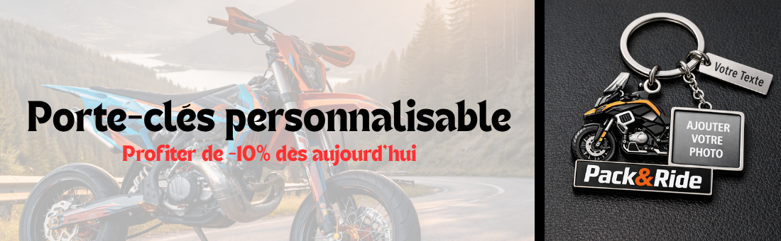 Porte-clés pack&ride